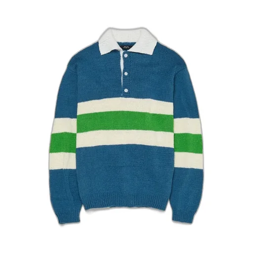 Rice Nine Ten Hand-Knitted Rugby Sweater