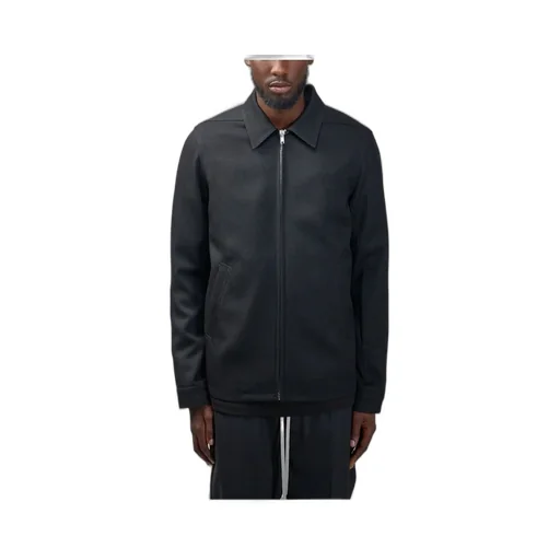 Rick Owens Long Sleeved Zip-Up Jacket
