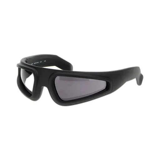 Rick Owens Ryder Wrap Around Frame Sunglasses