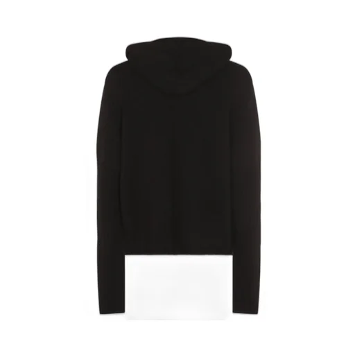 Rick Owens Ribbed Zipped Hoodie