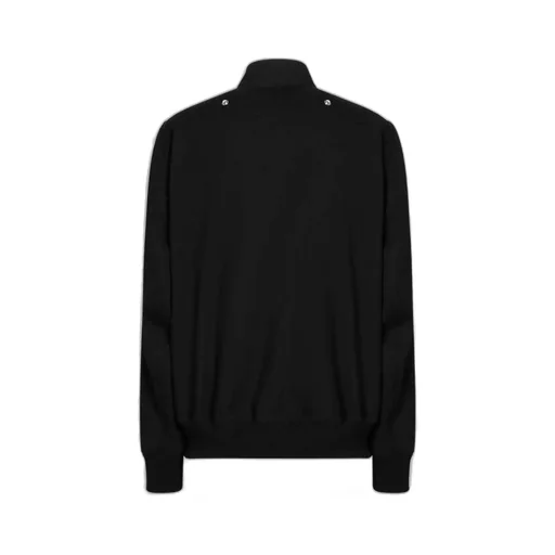 Rick Owens High Neck Long Sleeved Asymmetrical Jacket