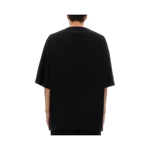 Rick Owens X Champion Text Printed Crewneck T-Shirt
