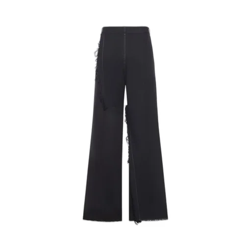 Rick Owens Joris Frayed Edge Trousers