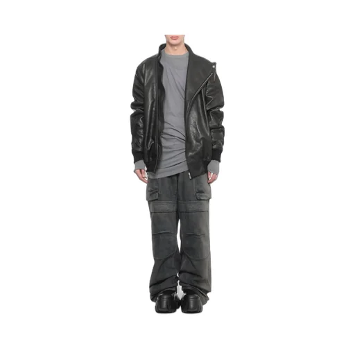 Rick Owens Oversized Short Sleeved Crewneck T-Shirt