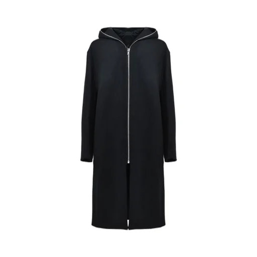 Rick Owens Long Sleeve Zip-Up Coat