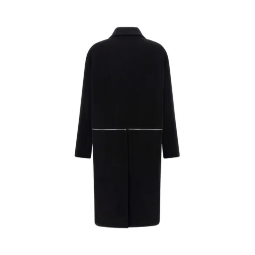Rick Owens Blixa Jumbo Mac Zipped Coat