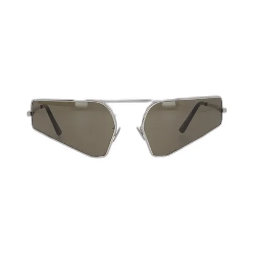 Rick Owens Geometric Frame Sunglasses