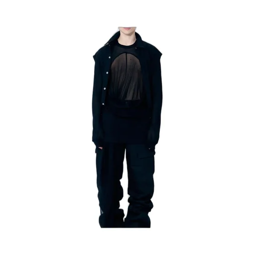 Rick Owens Hollywood Sleeveless Jumbo Outershirt
