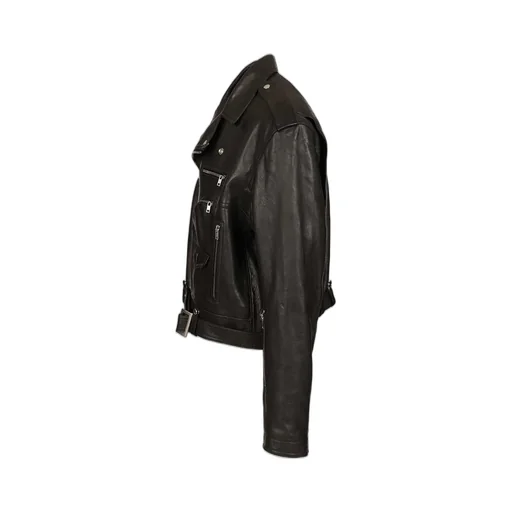 Rick Owens Zipped Cropped Jacket