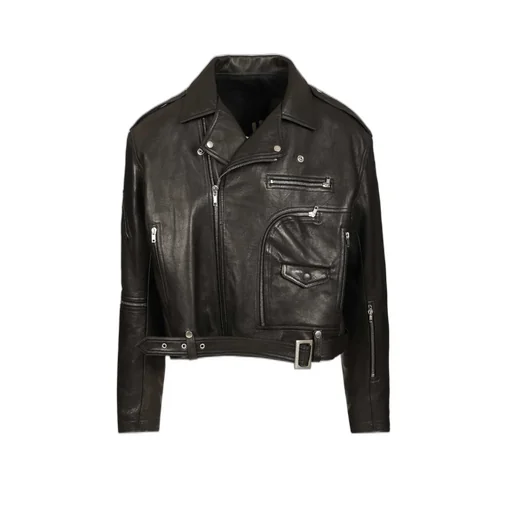 Rick Owens Zipped Cropped Jacket