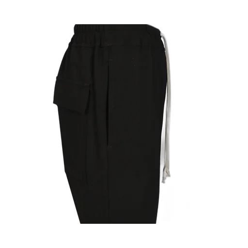 Rick Owens Drawstring Slim Long Trousers