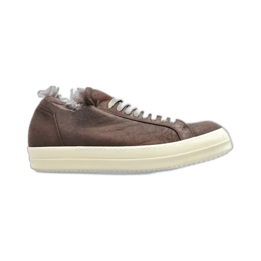 Rick Owens Minimal Vintage Lace-Up Sneakers