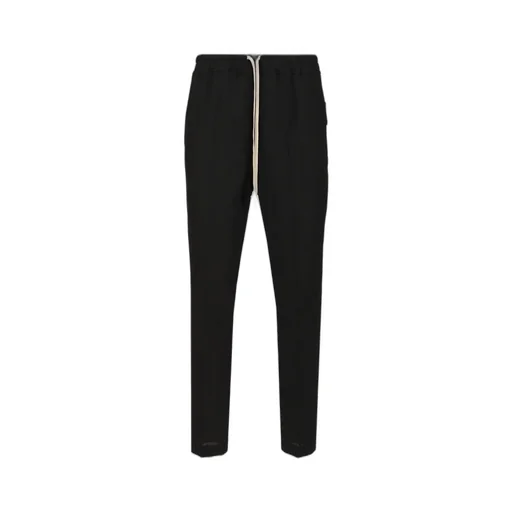 Rick Owens Drawstring Slim Long Trousers