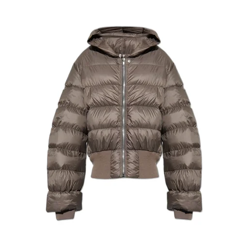 Rick Owens Quilted Hooded Jacket