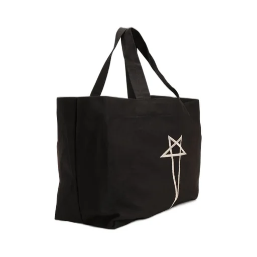 Rick Owens Star Printed Beach Tote Bag