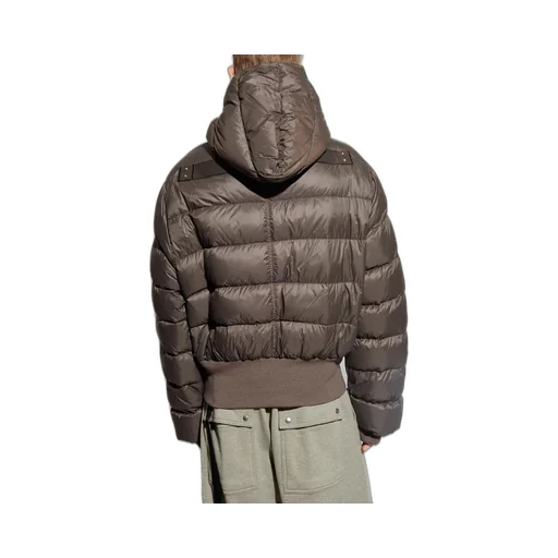 Rick Owens Quilted Hooded Jacket