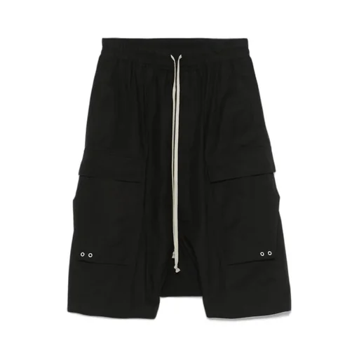 Rick Owens Drawstring Cargo Shorts