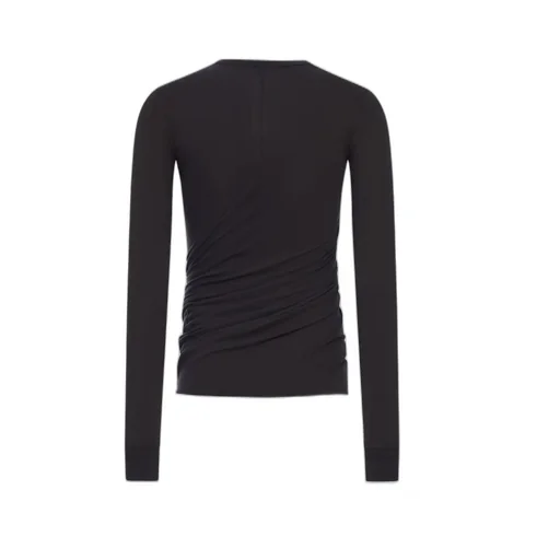 Rick Owens Drape Detailed T-Shirt