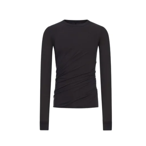 Rick Owens Drape Detailed T-Shirt