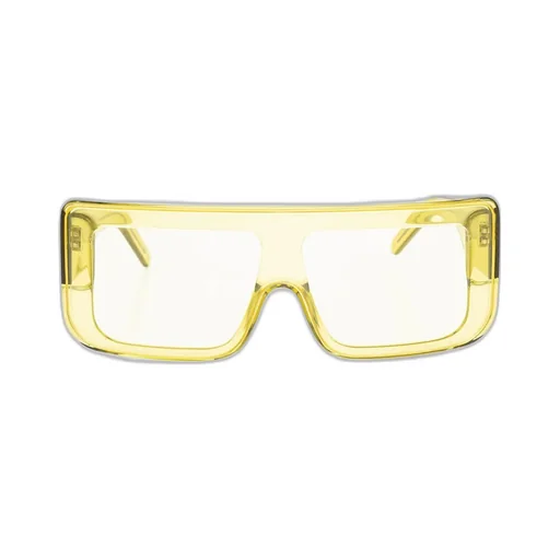 Rick Owens Rectangular Frame Glasses
