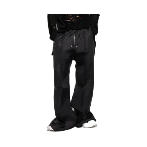 Rick Owens Wide Bella Drawstring Trousers