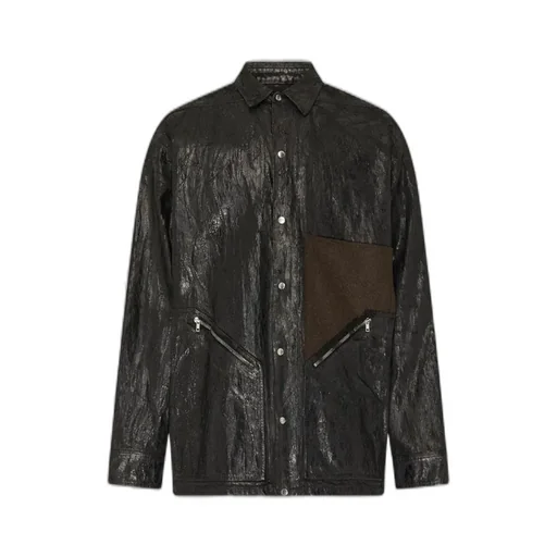 Rick Owens Porterville Runway Drawstring Hem Tour Jacket