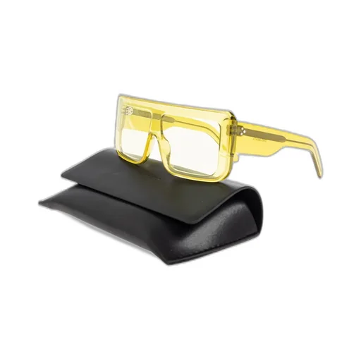 Rick Owens Rectangular Frame Glasses