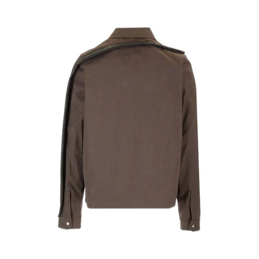 Rick Owens Tour Snap Front Straight Hem Jacket