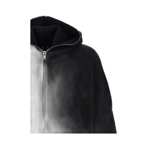 Rick Owens Zip-Up Hooded Jacket