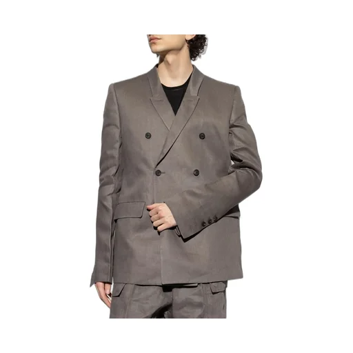 Rick Owens Double Breasted Tailored Blazer