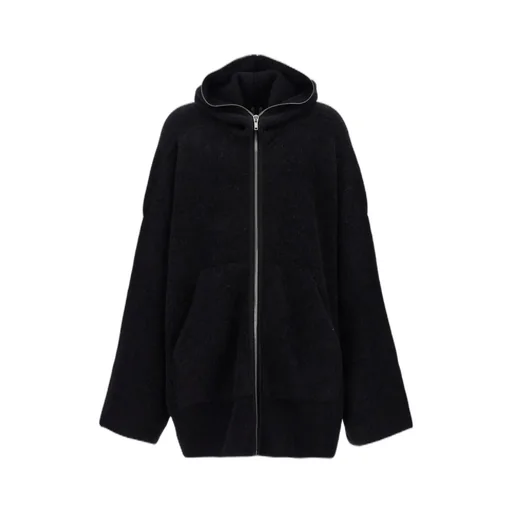 Rick Owens Zip-Up Hooded Jacket