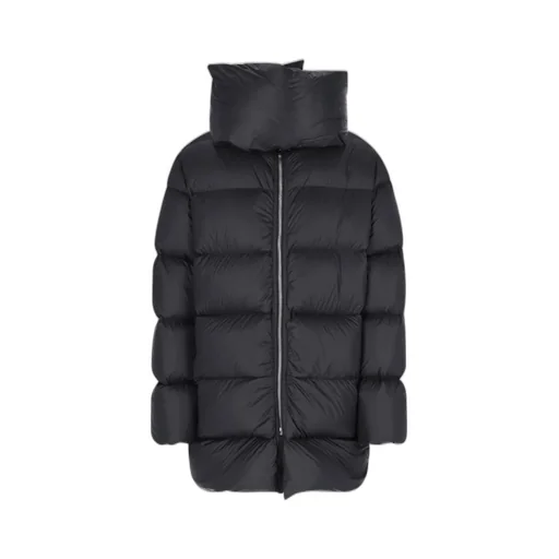 Rick Owens High-Neck Zipped Puffer Jacket