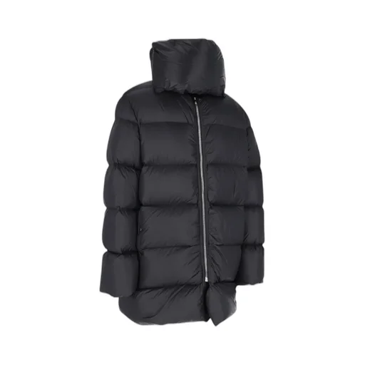 Rick Owens High-Neck Zipped Puffer Jacket