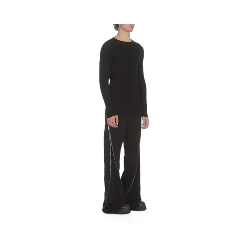 Rick Owens Ribbed-Knit Crewneck Jumper