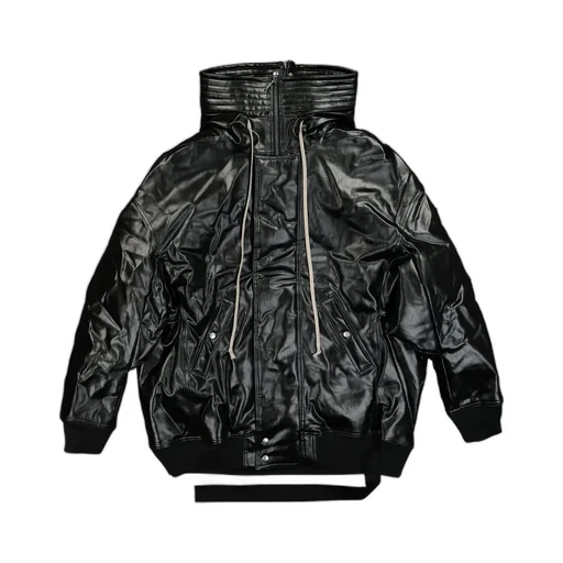 Rick Owens Drawstring Oversized Bomber Jacket