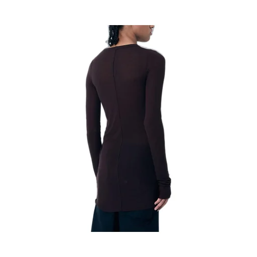Rick Owens Long-Sleeved Ribbed T-Shirt