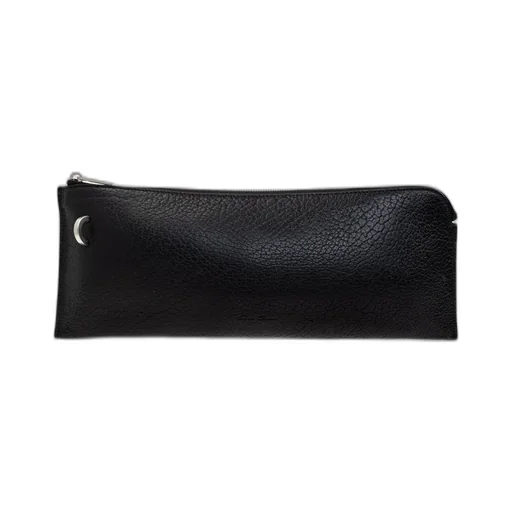 Rick Owens Logo Embossed Clutch Bag