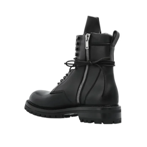 Rick Owens Hollywood Groppone Army Boots