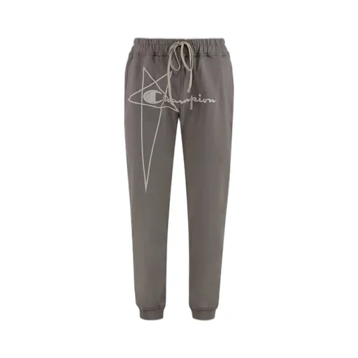 Rick Owens X Champion Logo-Embroidered Drawstring Track Pants