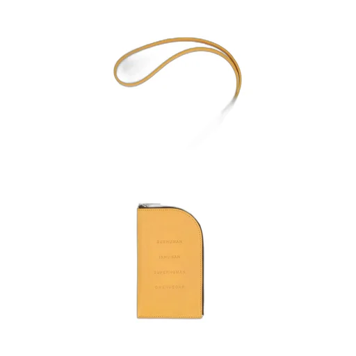 Rick Owens Edfu Zipped Neck Wallet