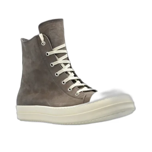 Rick Owens Zip Detailed Lace-Up Sneakers