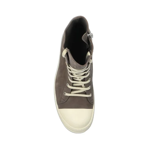 Rick Owens Zip Detailed Lace-Up Sneakers