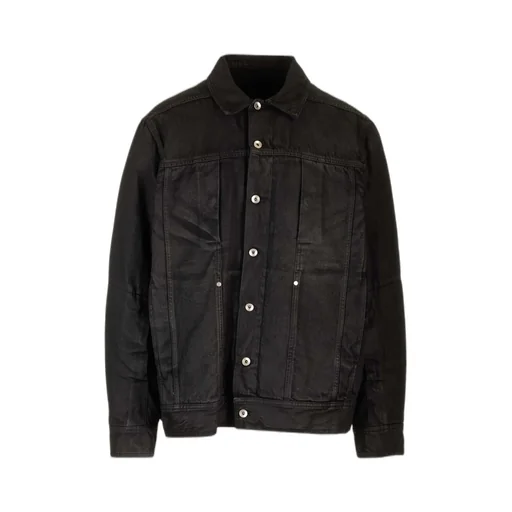 Rick Owens Long-Sleeved Button-Up Jacket