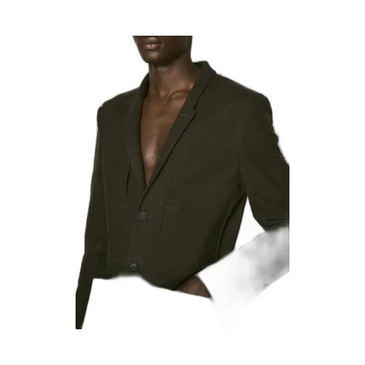 Rick Owens Lido Single-Breasted Blazer