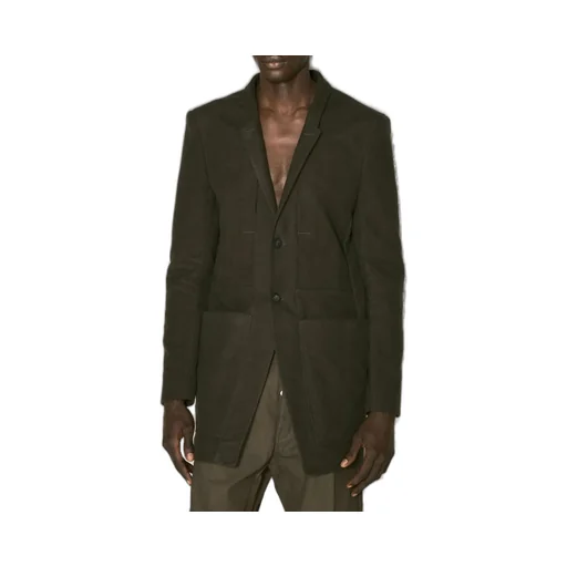 Rick Owens Lido Single-Breasted Blazer