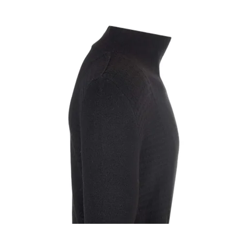 Rick Owens Seam Detailed Mock-Neck Jumper