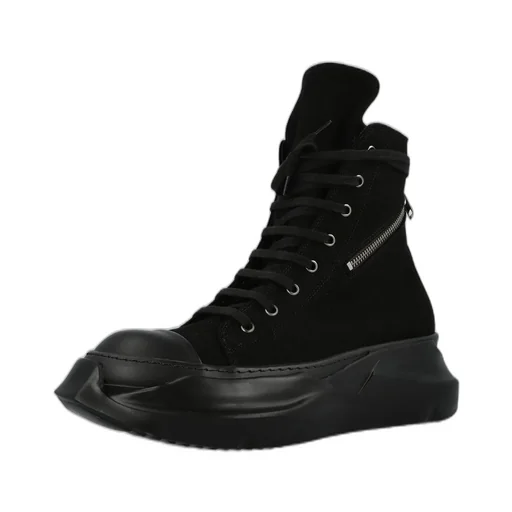 Rick Owens Drkshdw Cargo Abstract High-Top Sneakers