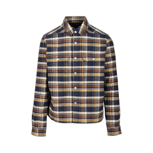 Rick Owens Drkshdw Cropped Plaid Outershirt