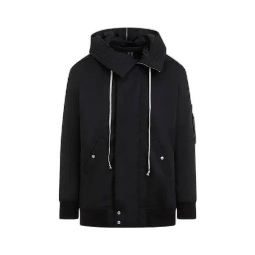 Rick Owens Drkshdw Drawstring Hooded Jacket