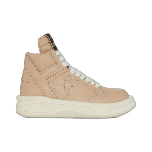 Rick Owens Drkshdw X Converse High-Top Lace-Up Sneakers